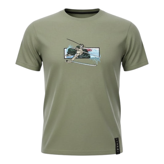Embroidered Zoro Anime t-shirt