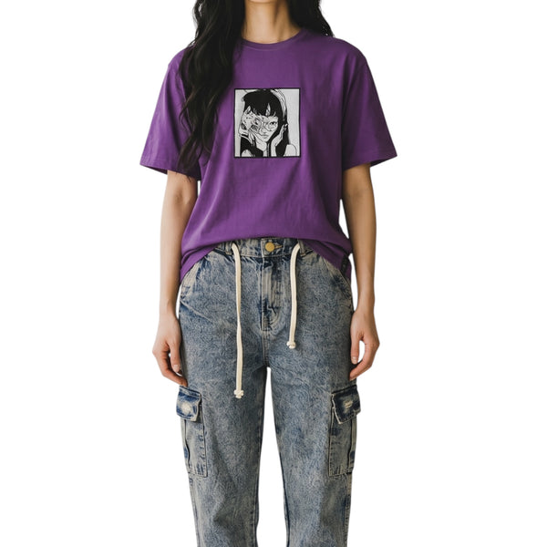 Embroidered Junji Ito Maniac Anime t-shirt