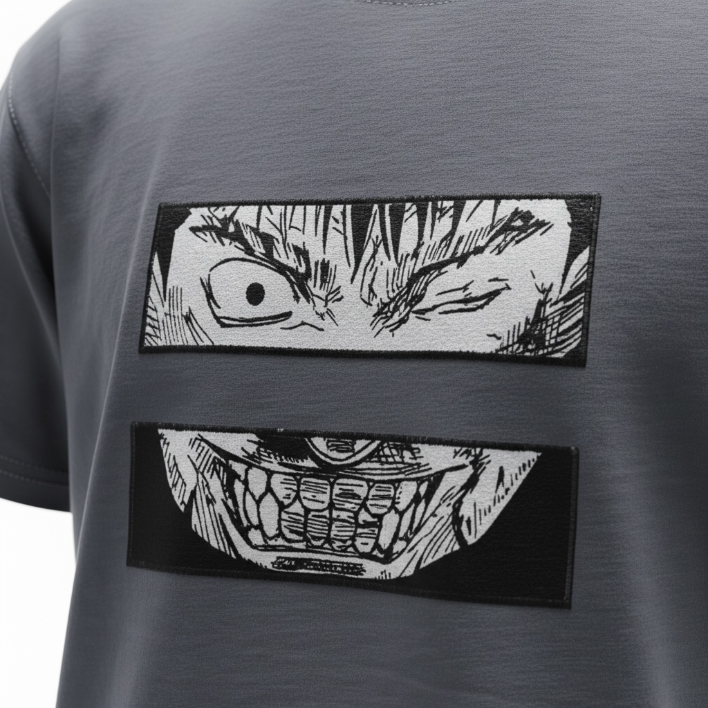 Embroidered Berserk Anime t-shirt
