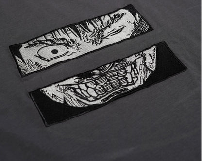 Embroidered Berserk Anime t-shirt