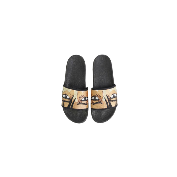 Levi Ackerman Embroidered slides