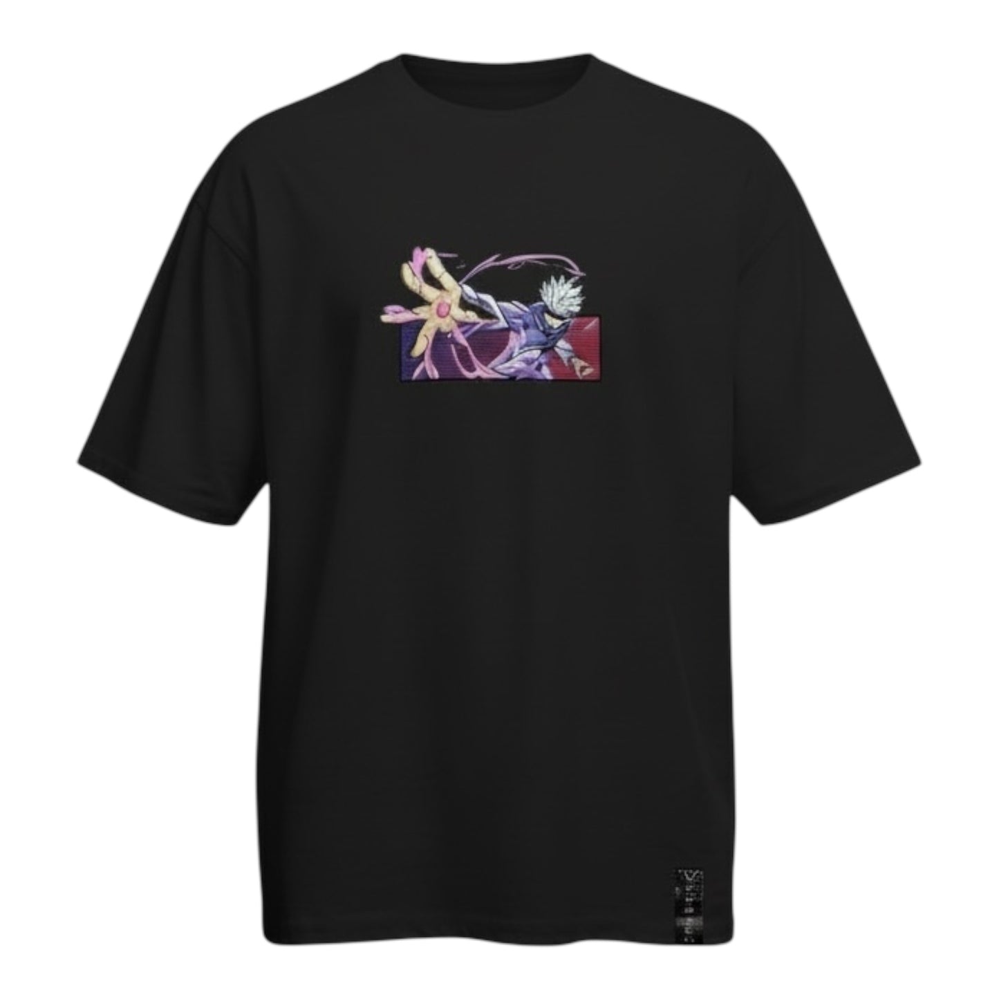 Embroidered Gojo Satoru Anime t-shirt