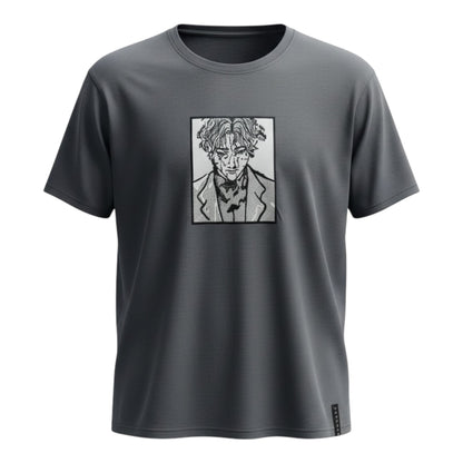 Embroidered Johan Liebert Anime t-shirt