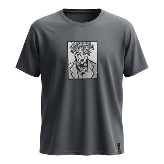 Embroidered Johan Liebert Anime t-shirt