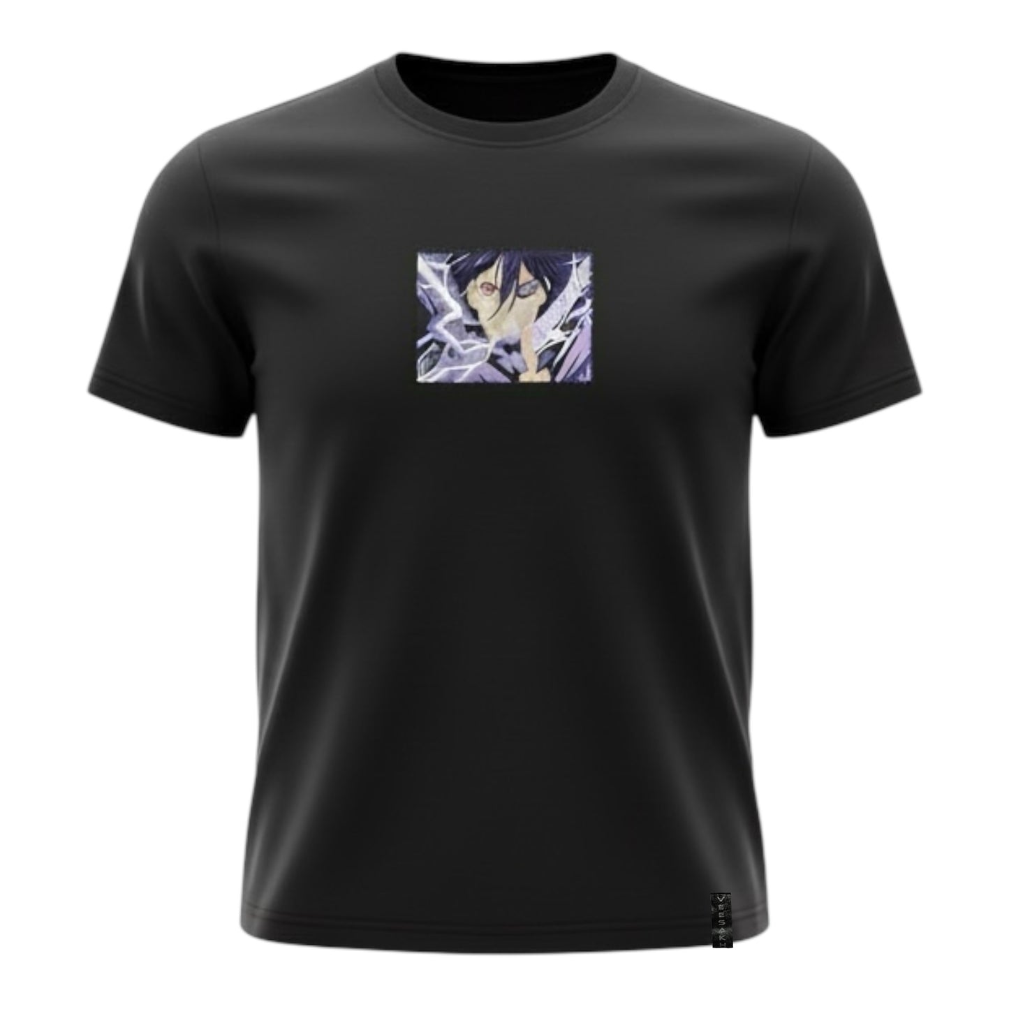 Embroidered Sasuke Uchiha Anime t-shirt