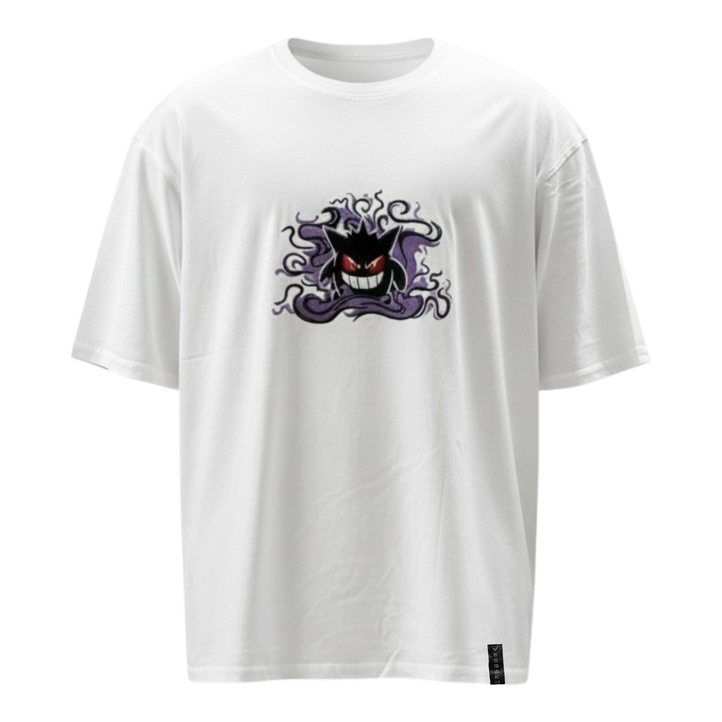 Embroidered Gengar Pokemon t-shirt