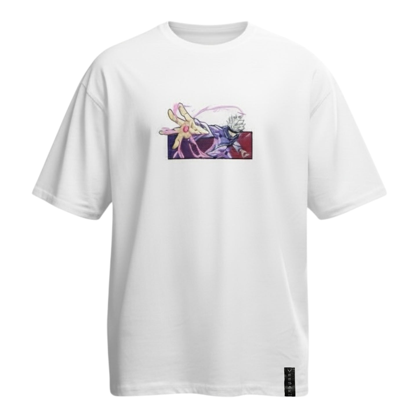 Embroidered Gojo Satoru Anime t-shirt
