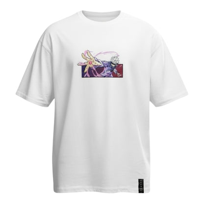Embroidered Gojo Satoru Anime t-shirt