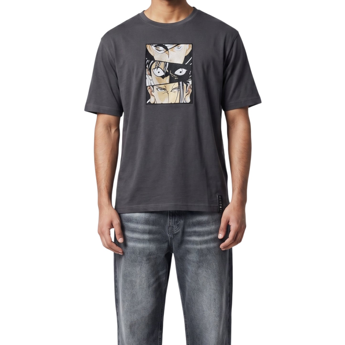 Embroidered Jujutsu Kaisen Anime t-shirt