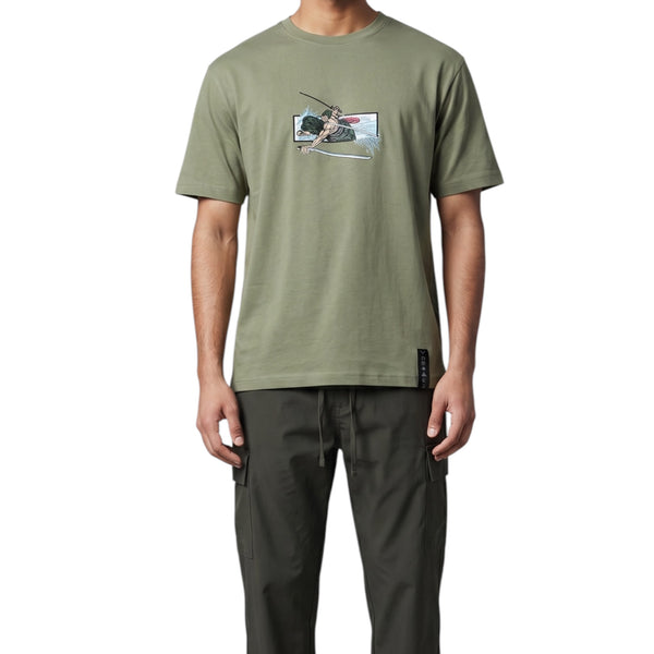 Embroidered Zoro Anime t-shirt