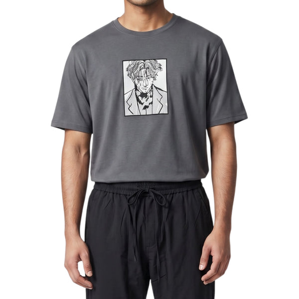 Embroidered Johan Liebert Anime t-shirt
