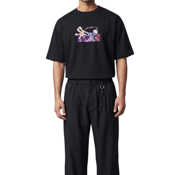 Embroidered Gojo Satoru Anime t-shirt