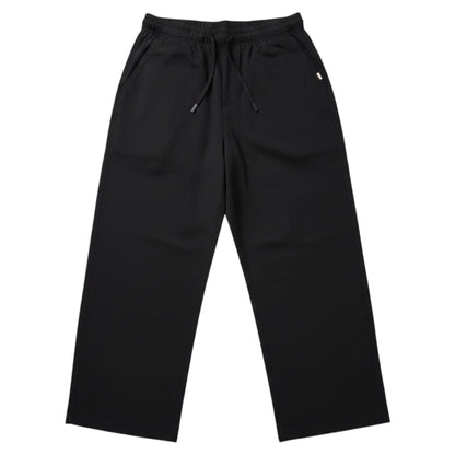 Black Wide-leg Sweatpants Summer