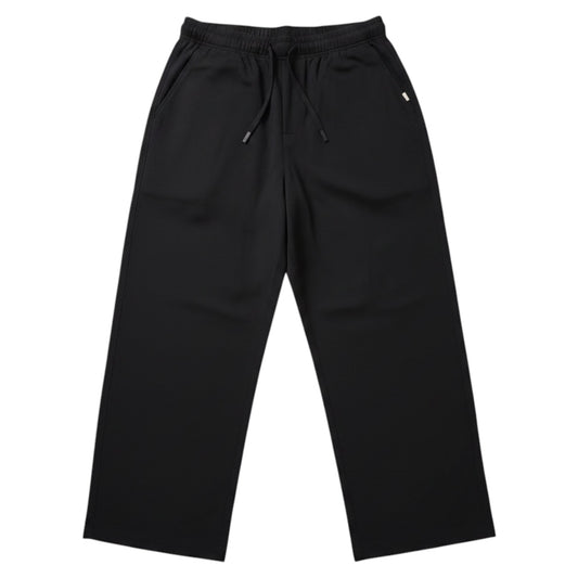 Black Wide-leg Sweatpants Summer